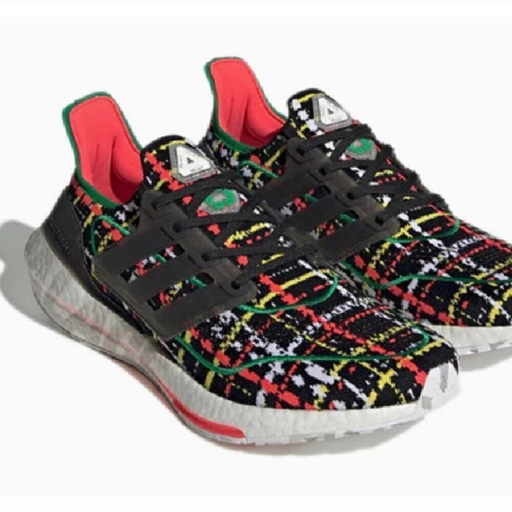 adidas UltraBoost 21 x Palace Black Multicolor 2021 - GY5555 Mens 7 Womens 8